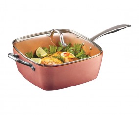 VSP24 Rose Gold Panci Persegi 24 cm