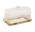 Piring Kue Persegi CRG-P76 Gemini Gold