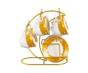 Cangkir dan Lepek CRG94 Gemini Gold