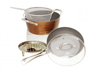 V5491 Copper Peralatan Masak Bulat