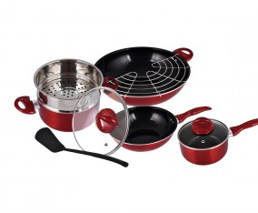 V709 Merah Peralatan Masak Praktis