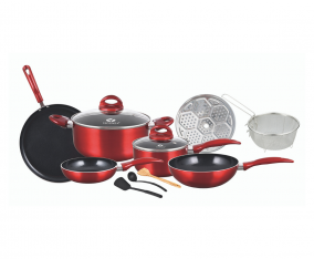 V712 Merah Set Peralatan Masak