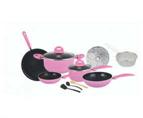 V712 Pink Set Peralatan Masak