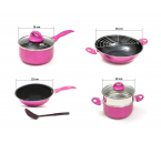 V709 Pink Peralatan Masak Praktis