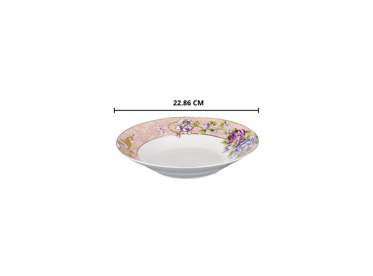 B179 Magnolia 6 pcs Piring Makan 9 inch (22.8 cm)