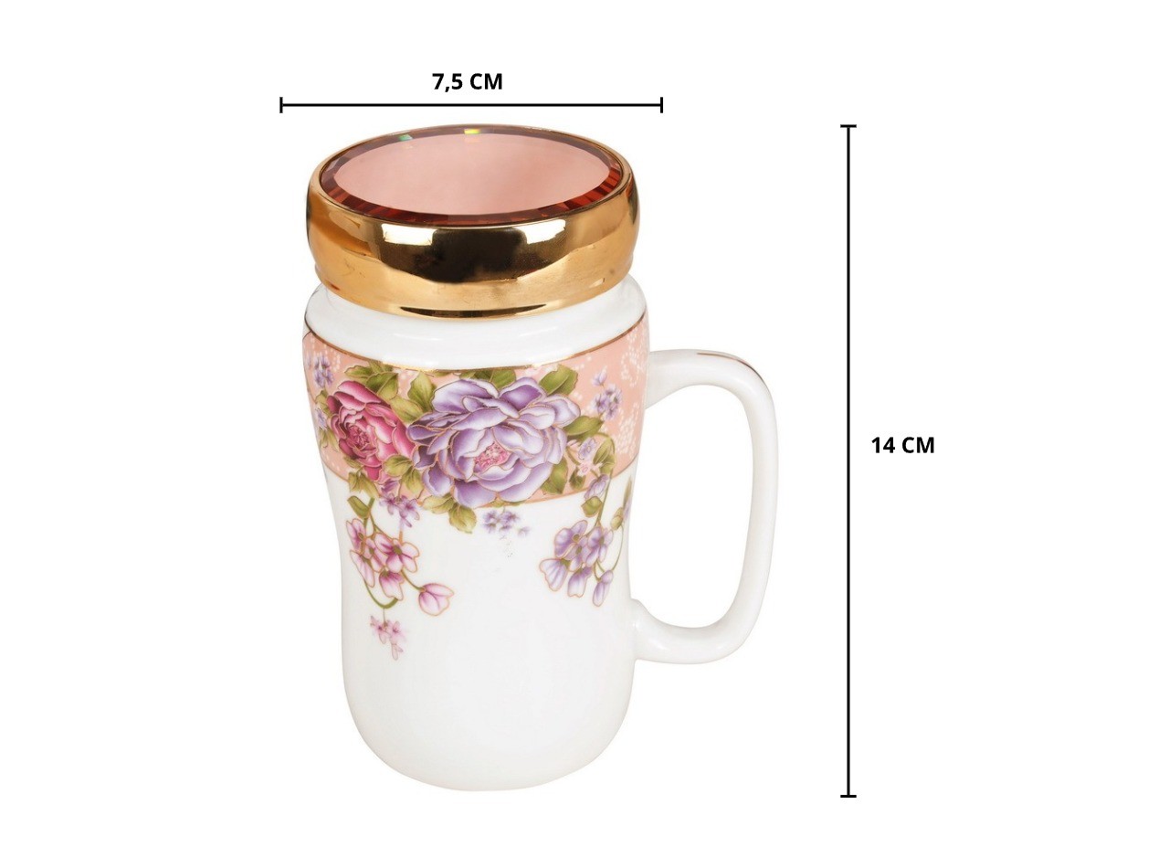 Y68 Magnolia Mug Tahan Panas