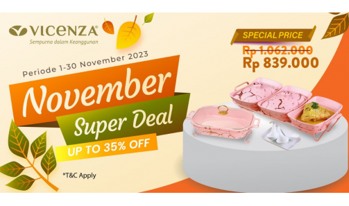 NOVEMBER SUPER DEAL