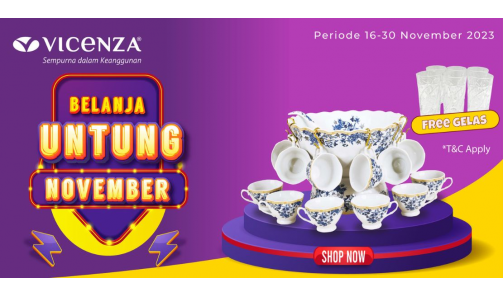 BELANJA UNTUNG NOVEMBER