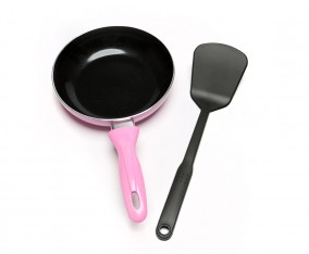 Frypan 18cm + Spatula Plastik