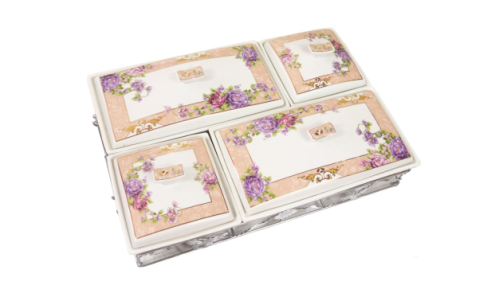 WADAH SAJI DENGAN RAK