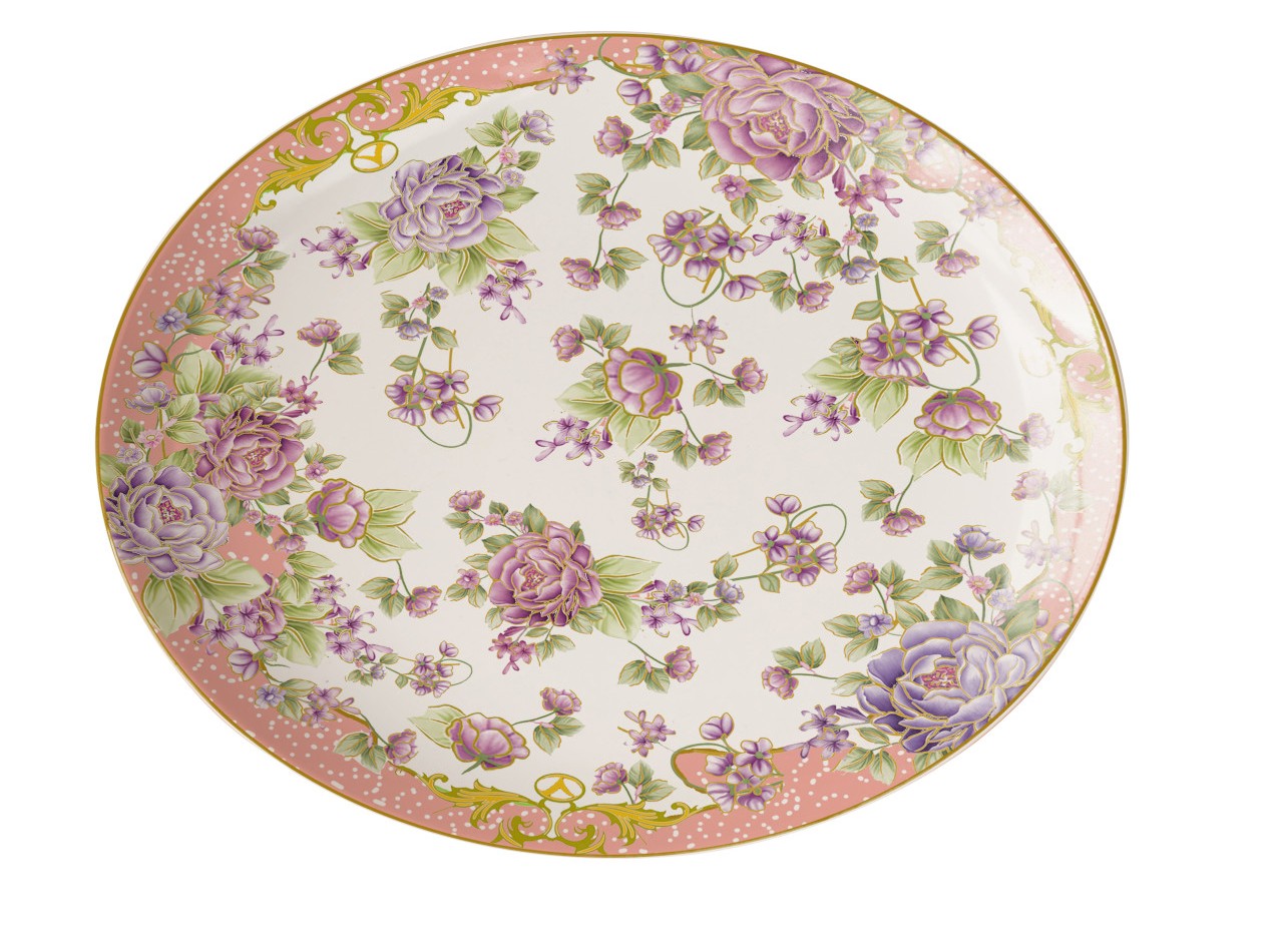 P13 Magnolia Piring Makan 20 inch (50 cm)