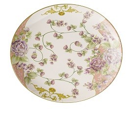 P07 Magnolia Piring Makan 16 inch (40.6 cm)