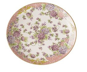 P08 Magnolia Piring Makan 18 inch (45 cm)