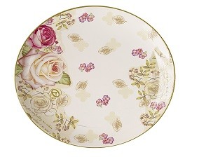 PA07 Mawar Piring Makan 16 inch